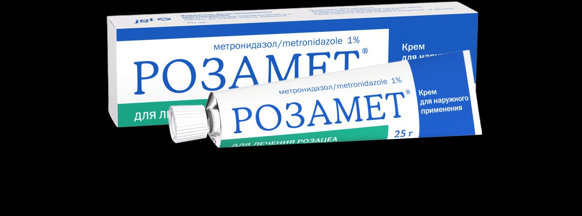 розамет крем от розацеа на лице