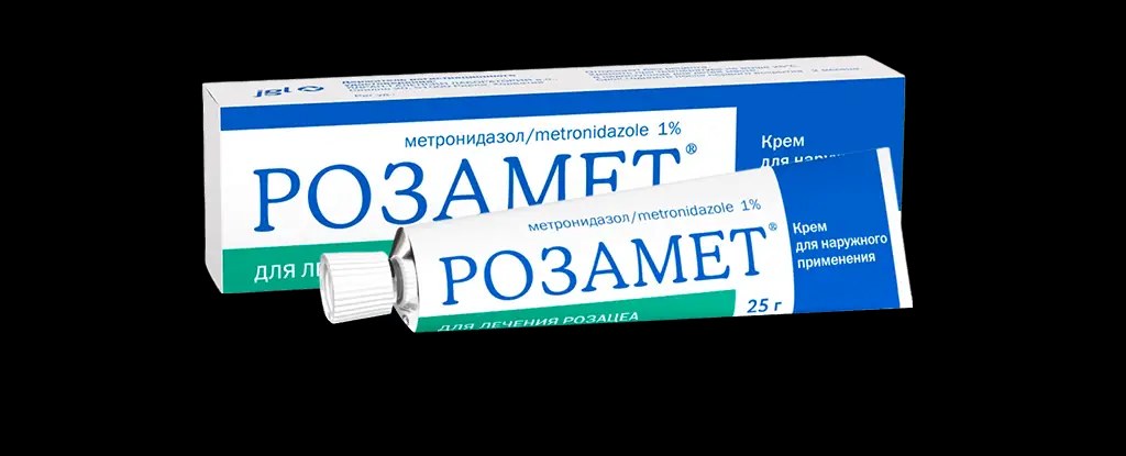 розамет крем от розацеа на лице