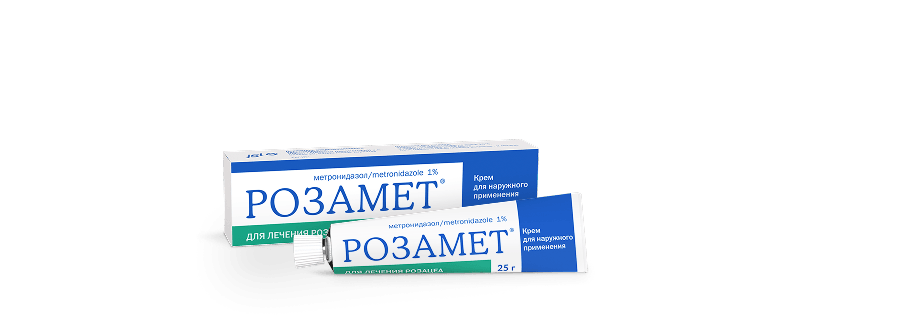 розамет крем от розацеа на лице