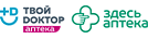 логотип твой доктор здесь аптека